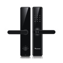 Công tắc thông minh 3 kênh vuông viền nhôm 