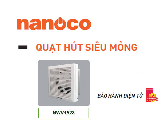Quạt hút NANUCO NMV1523