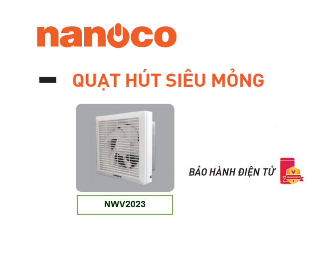Quạt hút NANUCO NMV2023