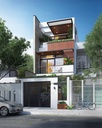 Nhà phố 3 tầng