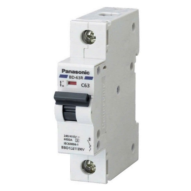 Pana - MCB 10A 1P-1E C Curve 06kA (BBD1101CNV)